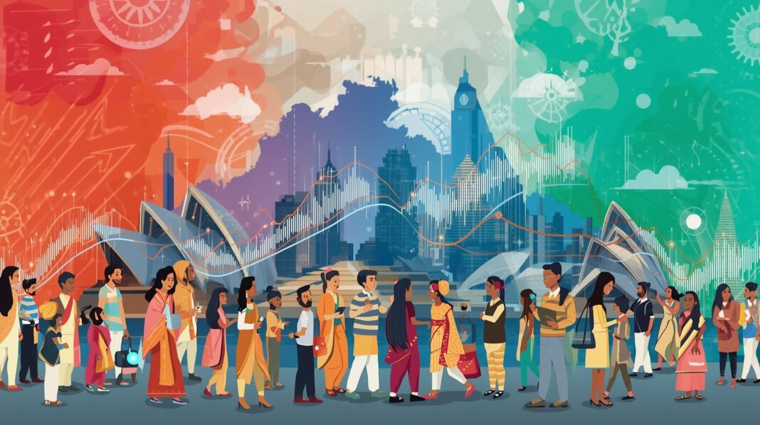 Economic impact of migration & Hindu diaspora in Australia