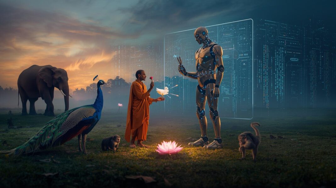 The Soul in the AI Machine – Can Algorithms orchestrate Dharma?